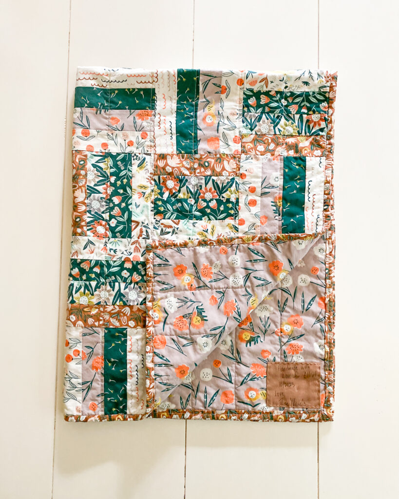 Fence Rail Baby Quilt