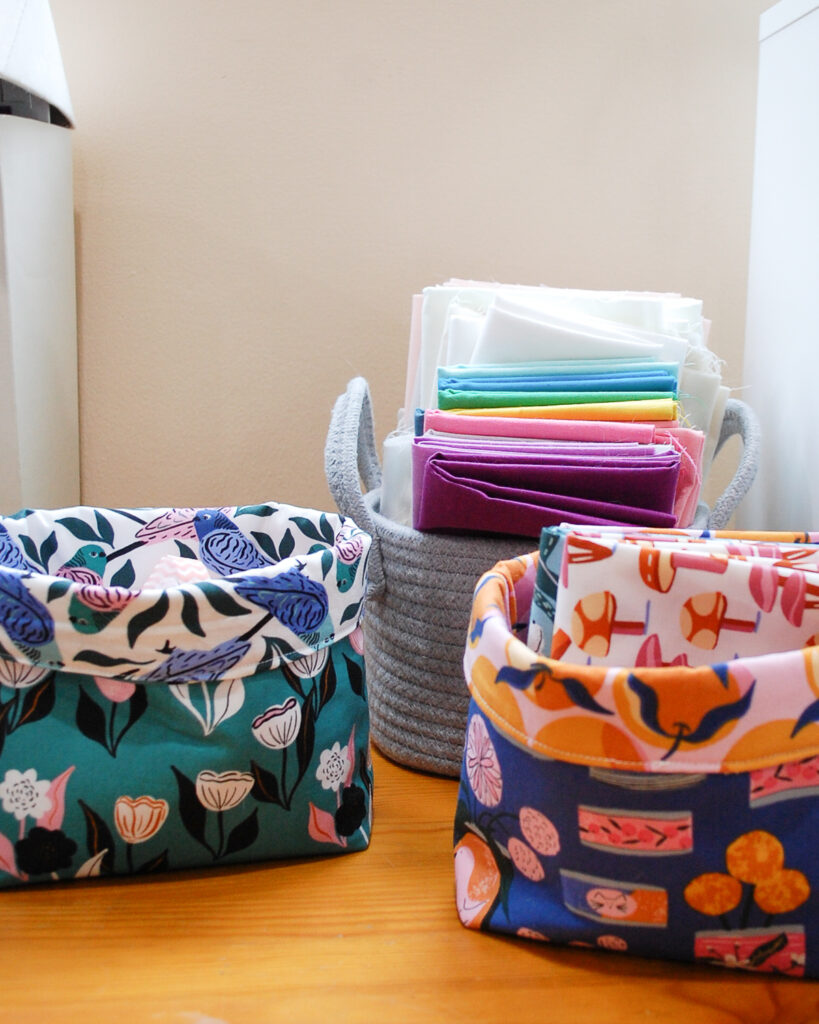 DIY Fabric Basket