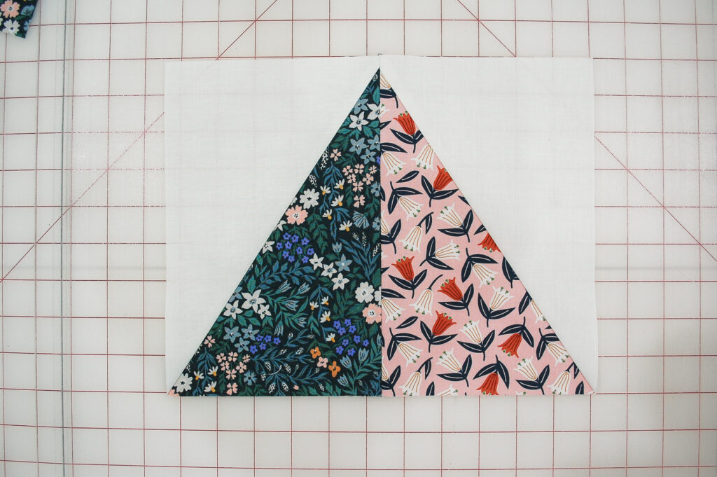 Tips for sewing a half rectangle triangle quilt block