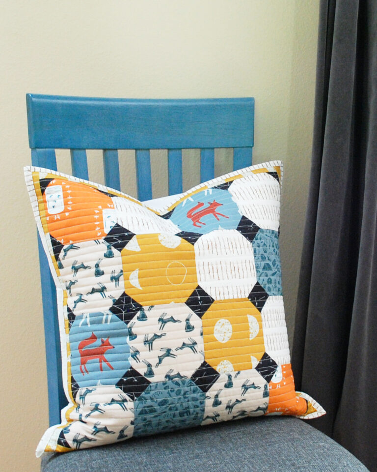 How to Sew a Quilted Envelope Pillow Cover