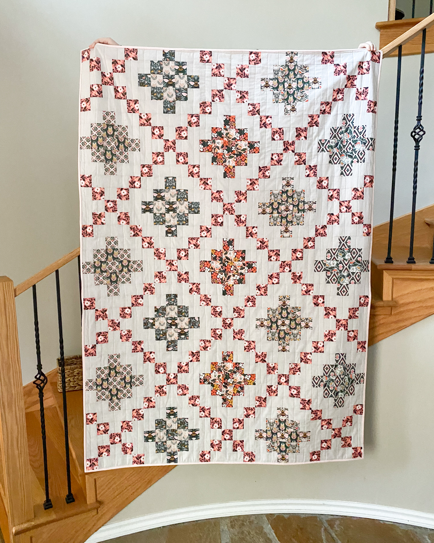 Bell Street Quilt Pattern – A Beginner-Friendly Irish Chain Quilt