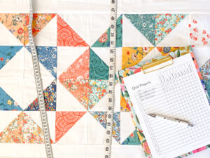 Free Quilt Project Tracker - Finish More WIPs Fast