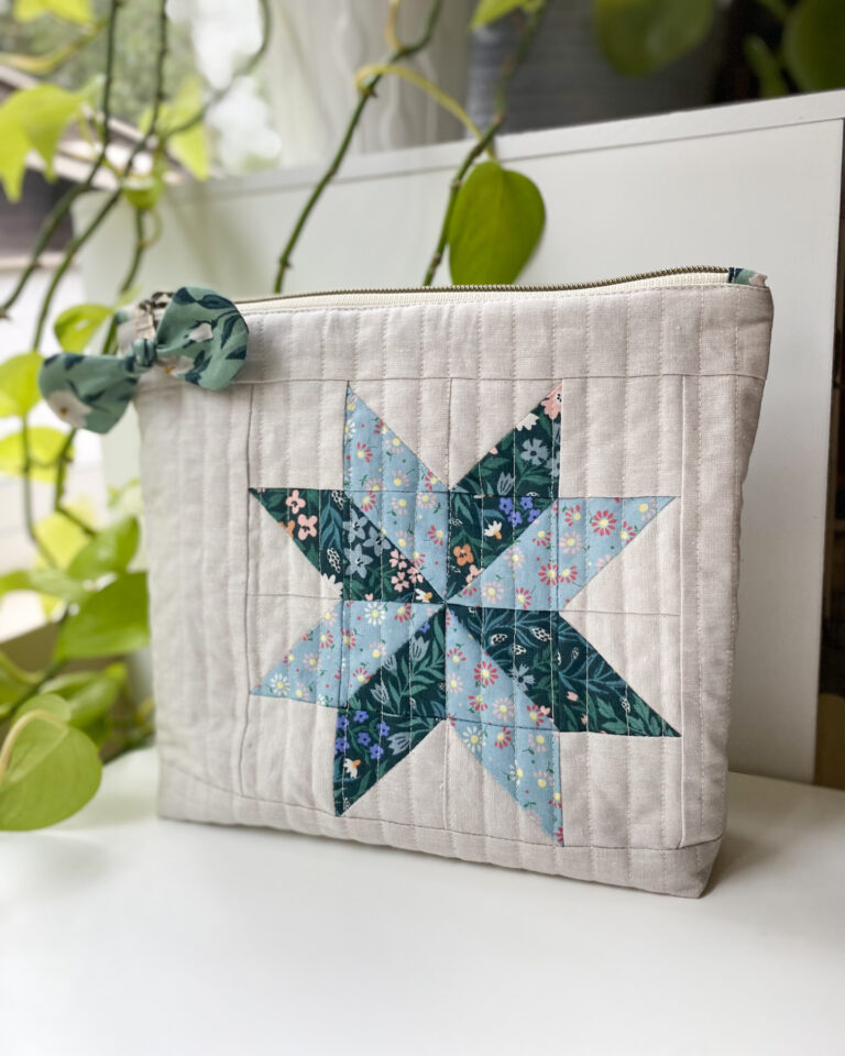 Zipper Pouch for Quilters: My Quilt Retreat Notions Bag