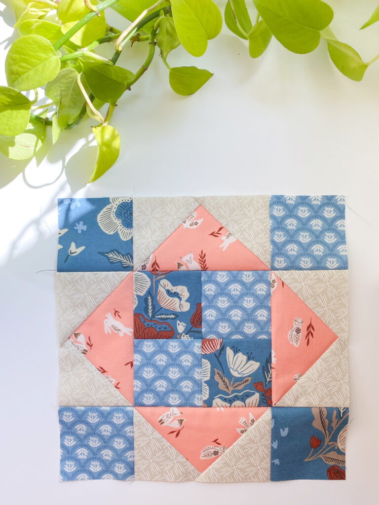 Moda Blockheads 6 Sunday Best block using flying geese units