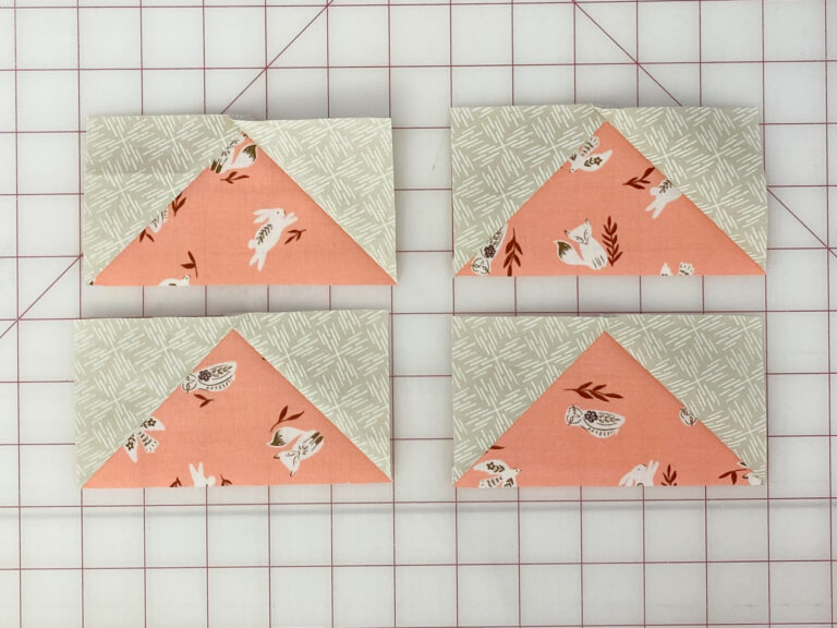 Flying Geese FourataTime Method + Free Cutting Chart