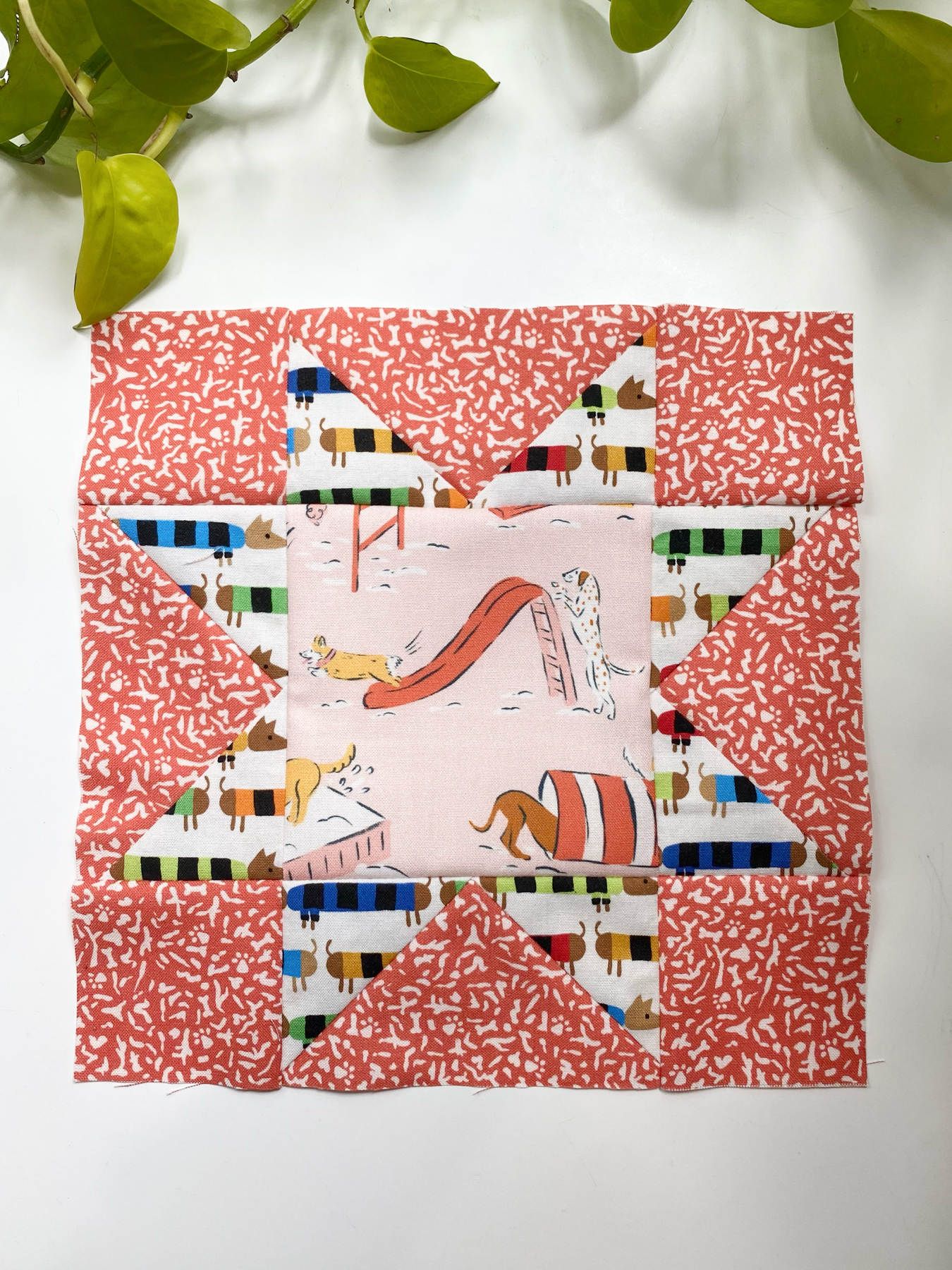 Flying Geese FourataTime Method + Free Cutting Chart