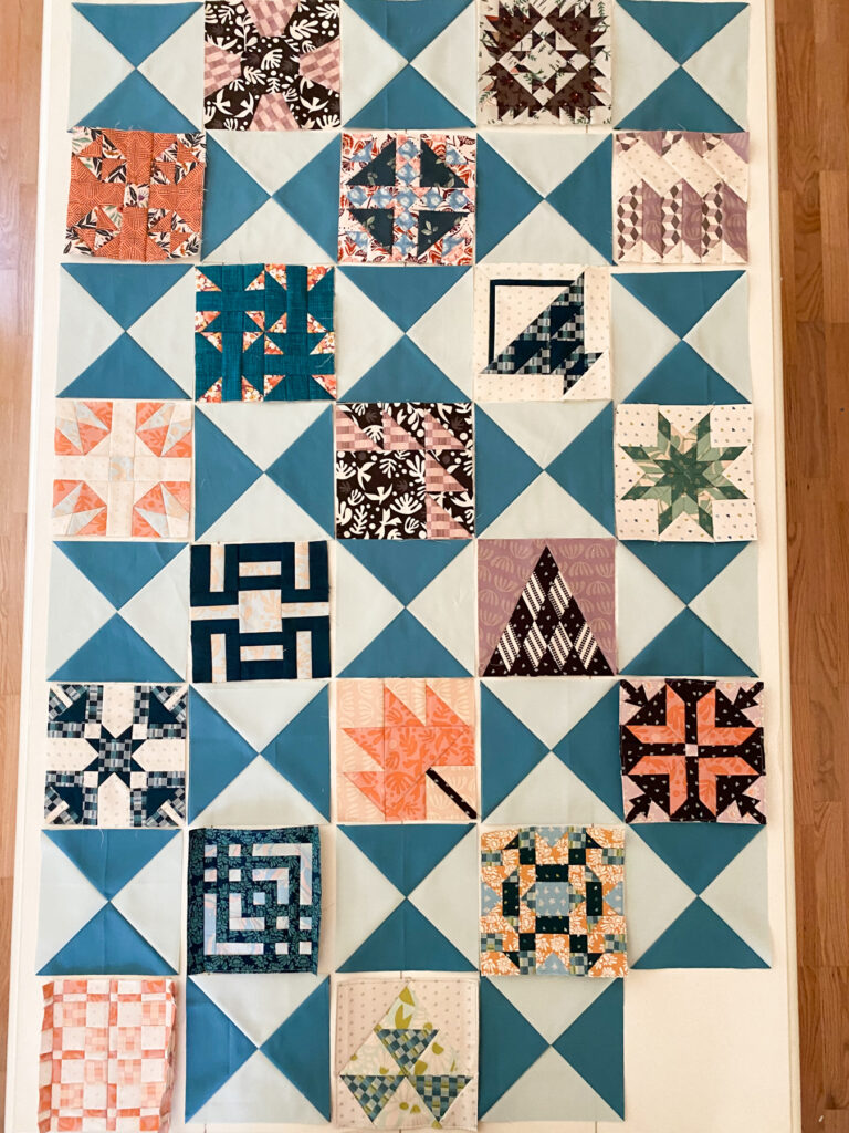 Bible Sampler Quilt Update – 19 Blocks In!