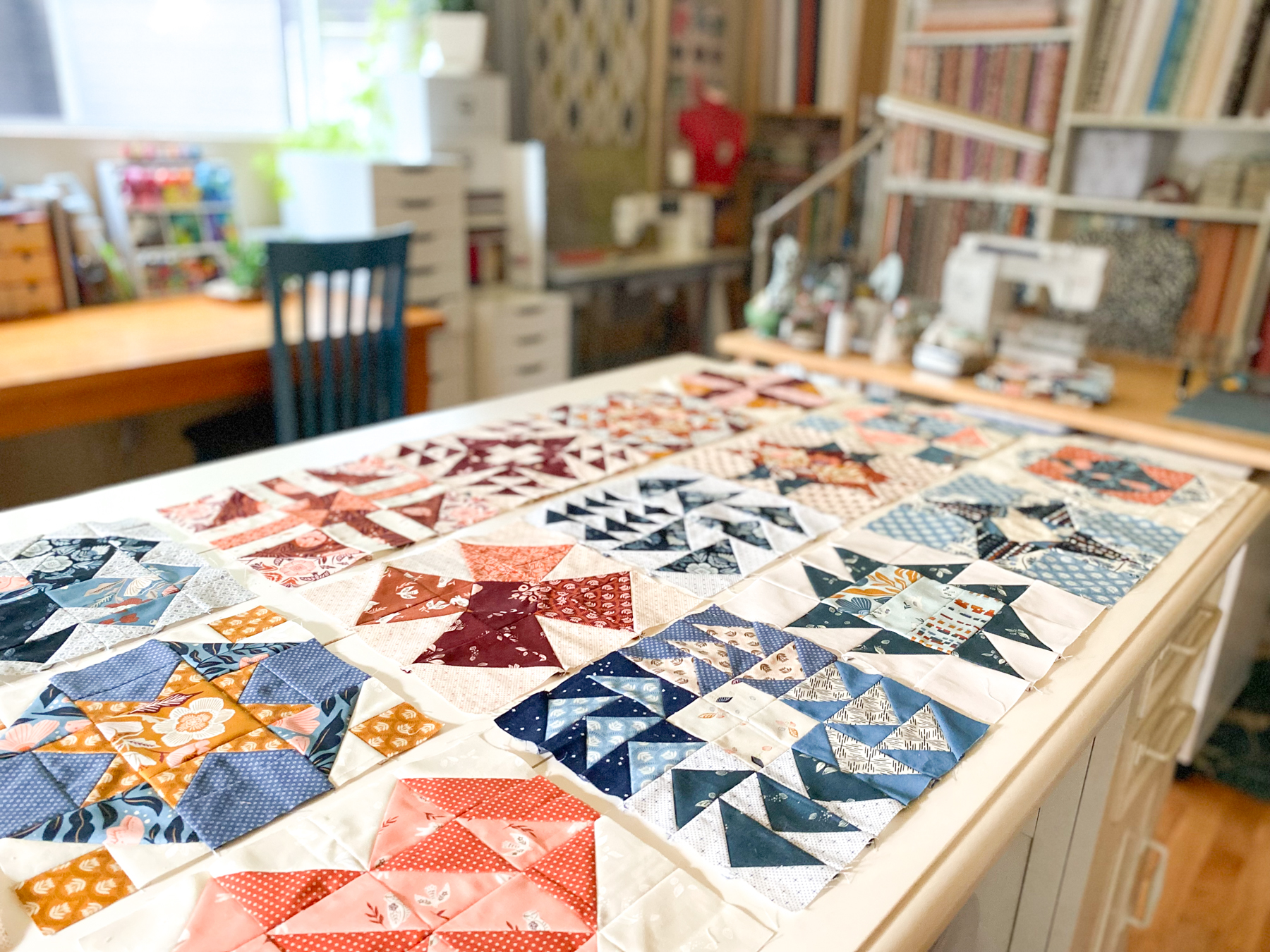 Moda Blockheads 6: Quilt Blocks 18–22 | Tangled Threads by Jen