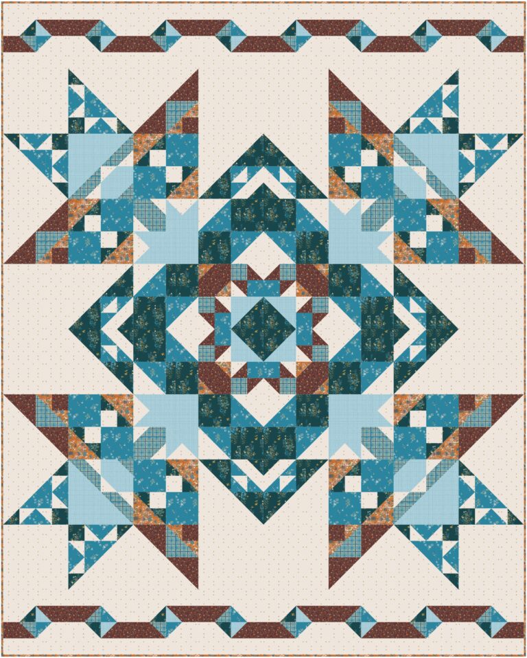 Points of Interest Quilt Block of the Month