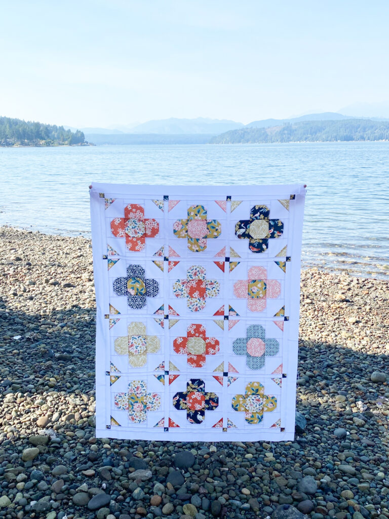 Gem Blossom Quilt in Flower Garden