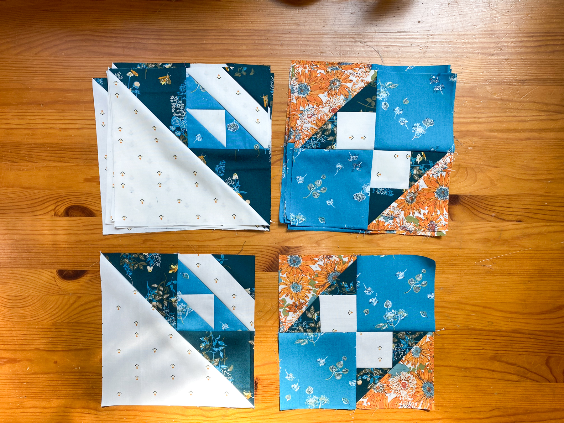 Points of Interest Quilt Block of the Month - Blocks E and F - Tangled ...