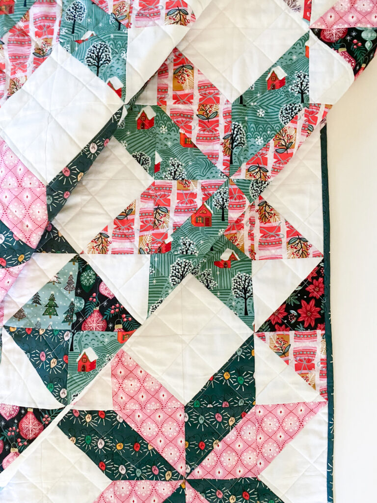 Charm Star star quilt pattern using charm squares